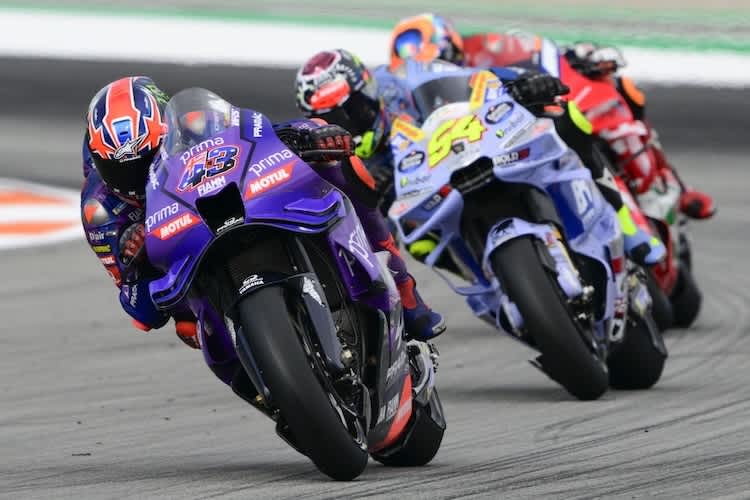 Im letzten Renndrittel kämpfte Jack Miller mit stumpfen Waffen