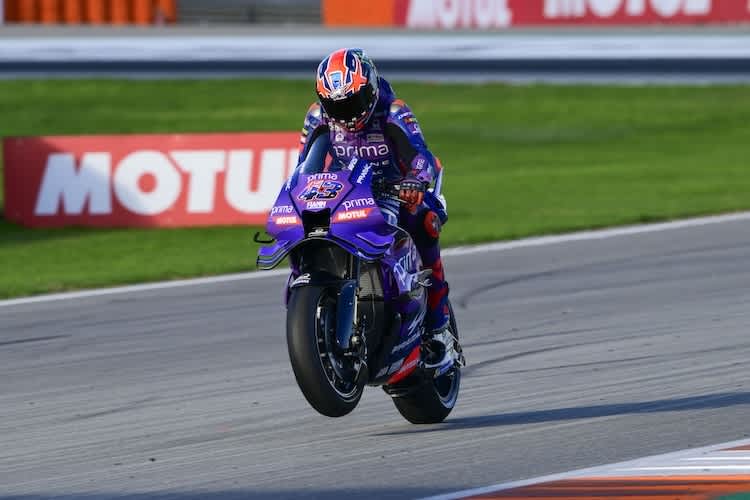Jack Miller ist in Valencia schnell mit seiner Yamaha M1