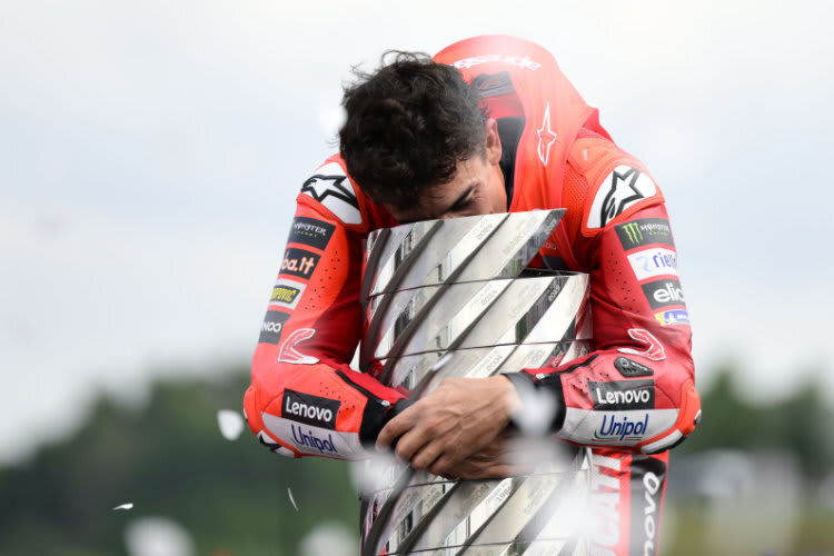 «Ein Traum ging in Erfüllung», sagt Marc Marquez