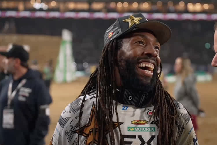 Malcolm Stewart gewann in Paris alle 3 SX1-Rennen