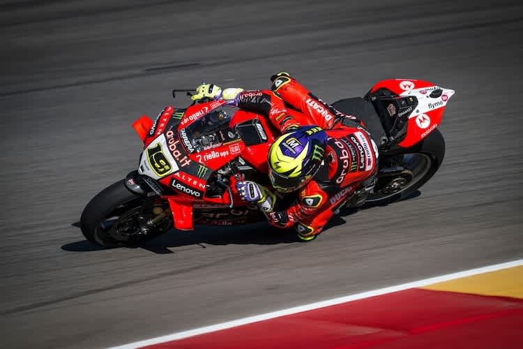 Das Zusatzgewicht macht Alvaro Bautista weiterhin zu schaffen