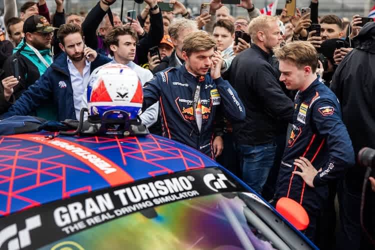 Max Verstappen kurz vor dem Rennstart