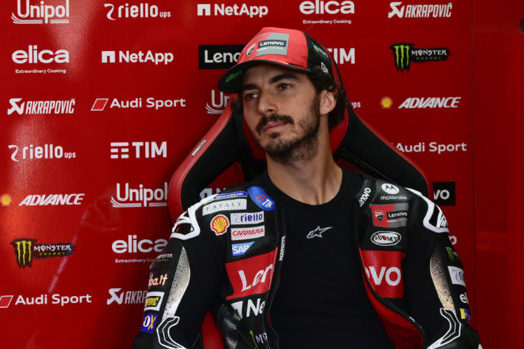 Pecco Bagnaia stellte Fortschritte fest