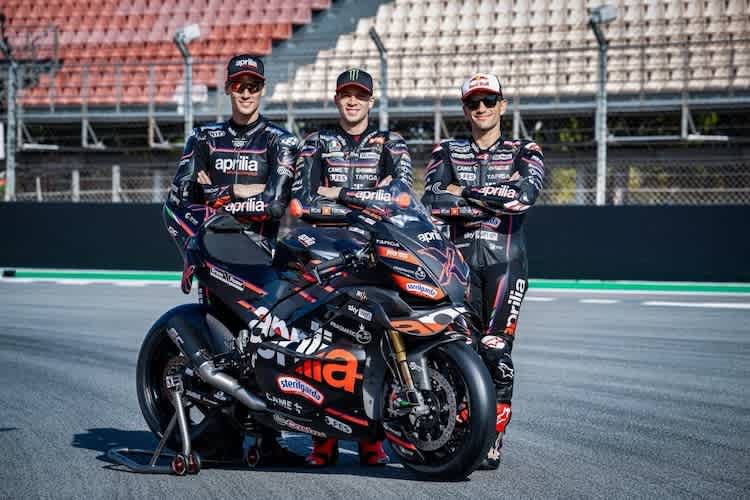 Aprilia RSV4 X-GP: Jüngst präsentiert von den Aprilia-MotoGP-Piloten