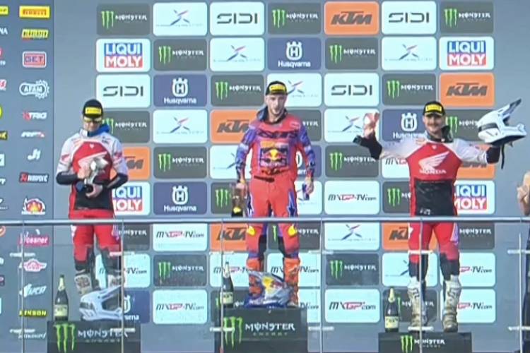 Jeffrey Herlings gewann vor Tim Gajser und Ruben Fernandez