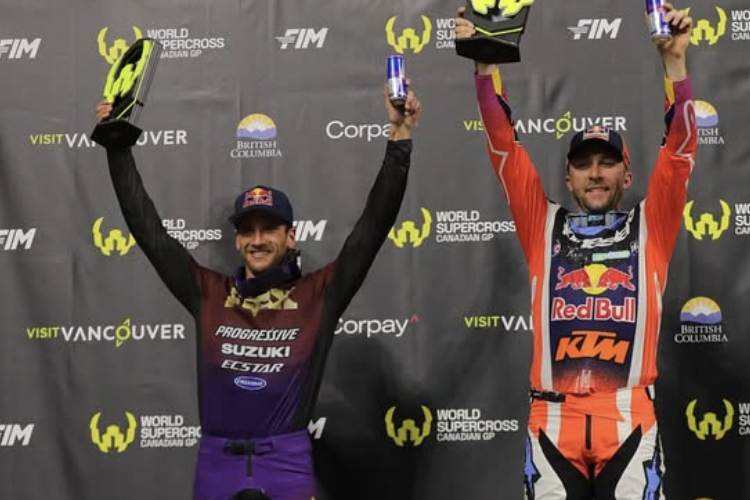 Ken Roczen belegte in Vancouver Platz 2 hinter Eli Tomac