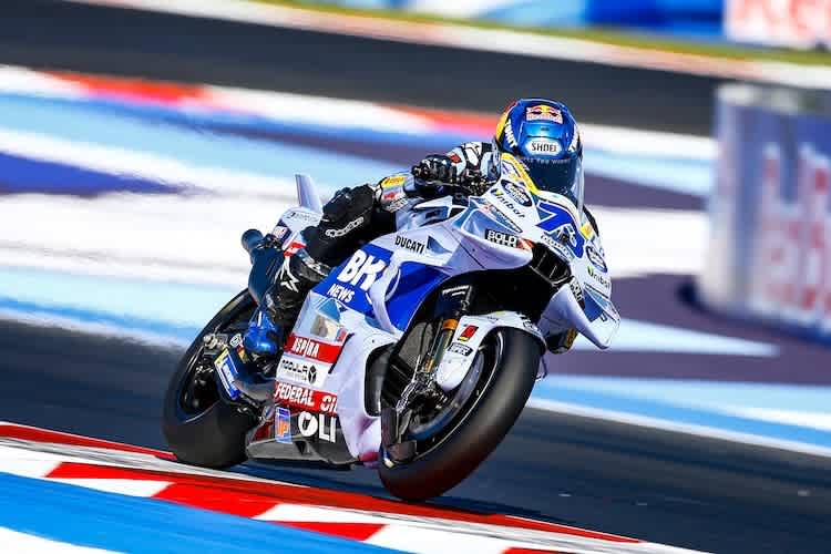 Schnell, aber nicht vorne: Platz 5 im Zeittraining für Alex Marquez