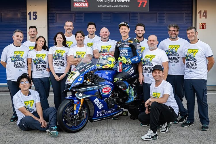 Domi Aegerter: Nach dem Abschied von Giansanti Racing wird die Saison 2026 gefeiert