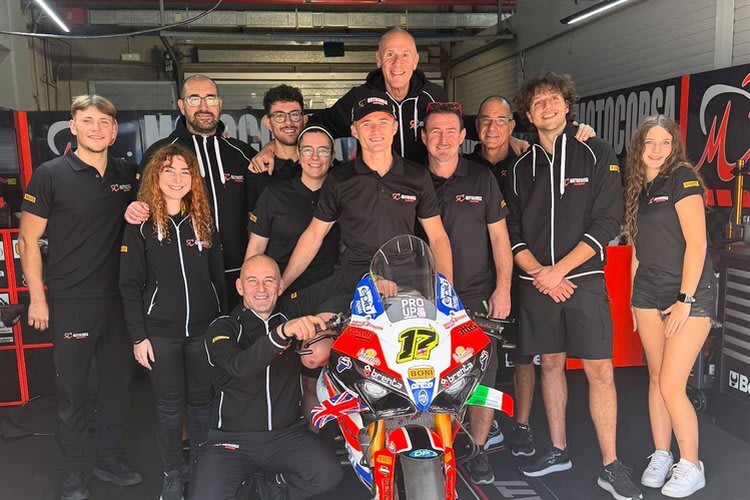 Ryan Vickers verabschiedet sich von der Superbike-WM und von Motocorsa Ducati