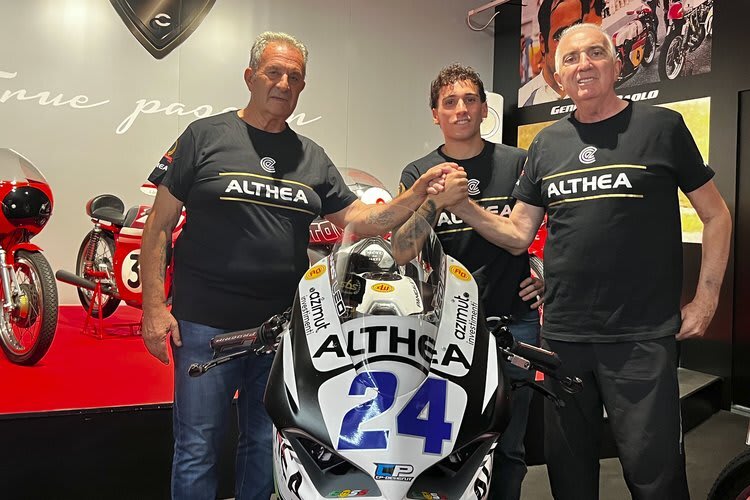 Leonardi Taccini bleibt 2026 bei Althea Ducati