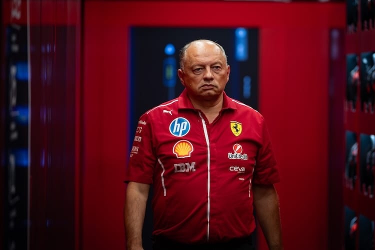 Ferrari-Teamchef Fred Vasseur