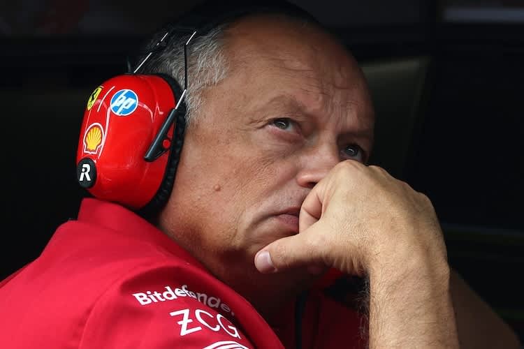 Ferrari-Teamchef Fred Vasseur