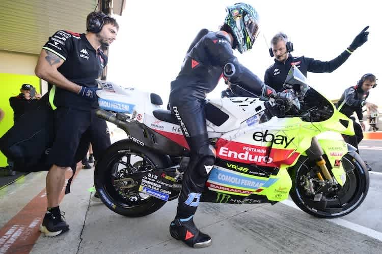 Celestino Vietti auf der Ducati Desmosedici