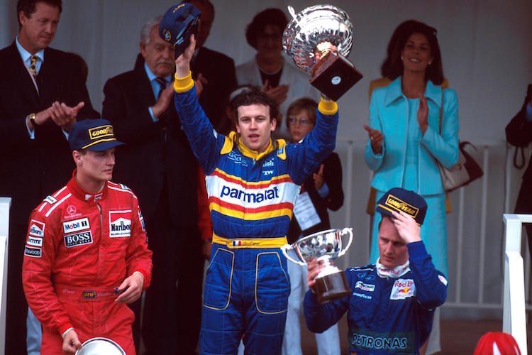 Olivier Panis 1996 in Monte Carlo