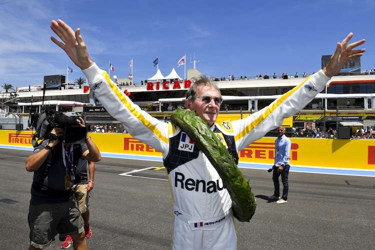Jean-Pierre Jabouille 2019 in Le Castellet