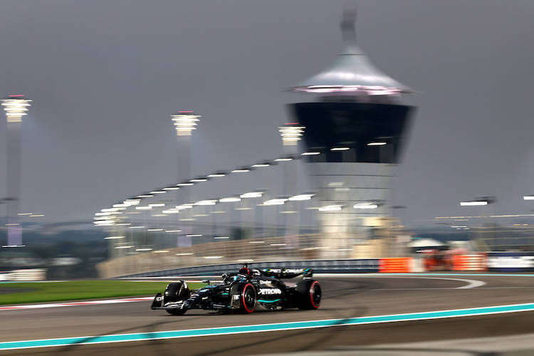 Bestzeit für George Russell