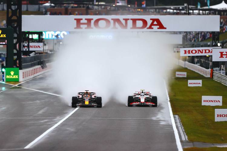 Beim Grossen Preis von Japan in Suzuka