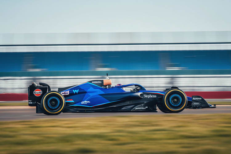 Alex Albon im neuen Williams