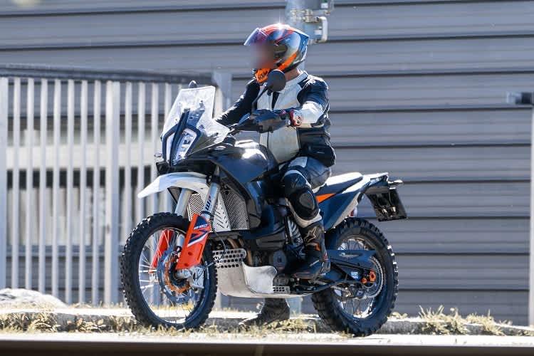 KTM-Prototyp eines Modells, das 650 Adventure heissen könnte