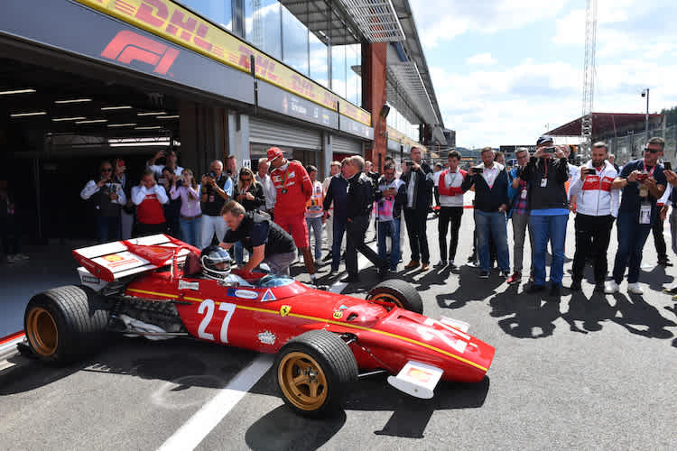 Jacky Ickx 2018 in Spa-Francorchamps