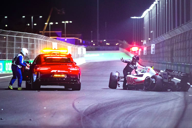 Mick Schumacher 2022 in Saudi-Arabien