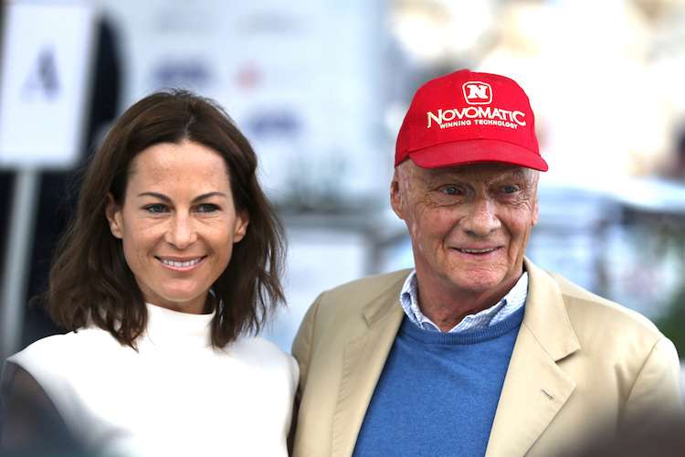 Birgit und Niki Lauda