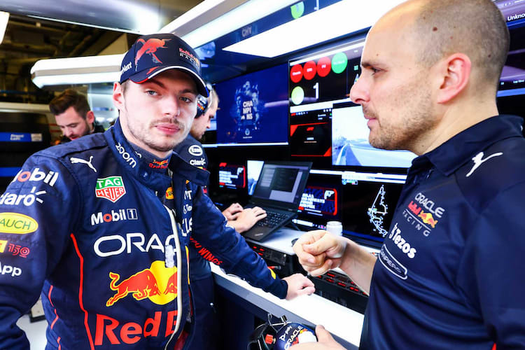 Max Verstappen und Gianpiero Lambiase