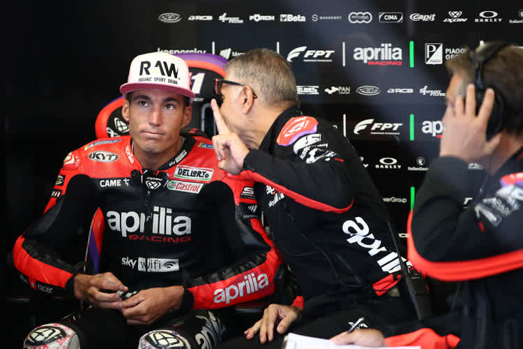 Aleix Espargaró ist weiterhin WM-Zweiter