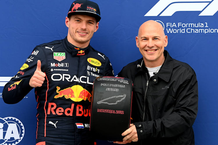 Max Verstappen und Jacques Villeneuve