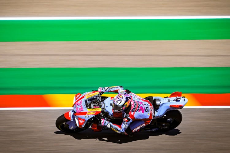 Enea Bastianini am Freitag in Aragón