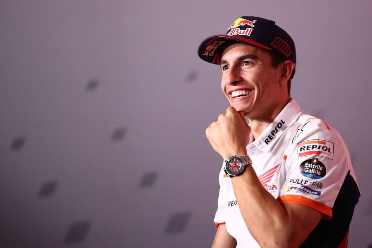Marc Márquez am Donnerstag in Motegi