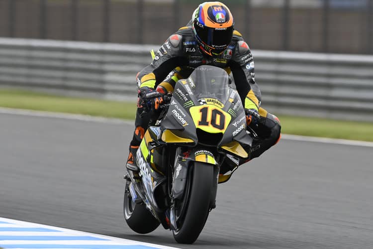 Luca Marini war überrascht, wie schnell er in Motegi ist