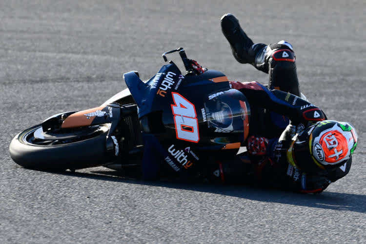 Der Motegi-GP von Darryn Binder endete vorzeitig