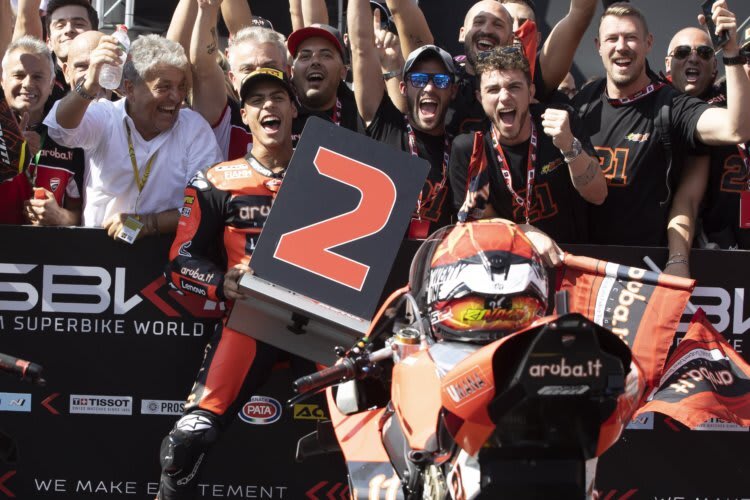 Michael Rinaldi: Jubel über Platz 2