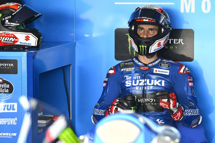 Alex Rins in Thailand