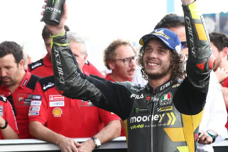 Marco Bezzecchi holte in Thailand die Pole-Position