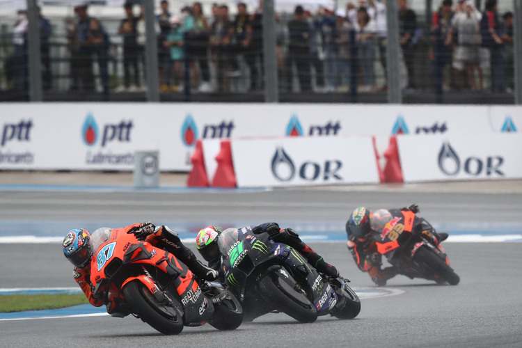 Remy Gardner vor Morbidelli und Brad Binder