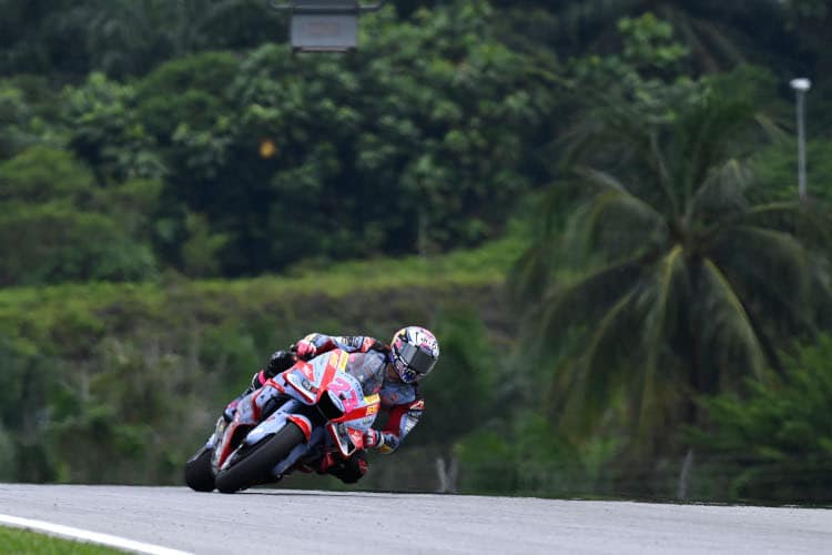 Enea Bastianini am Freitag in Sepang