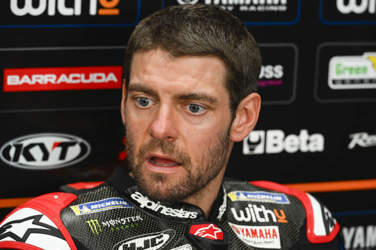 Cal Crutchlow am Freitag