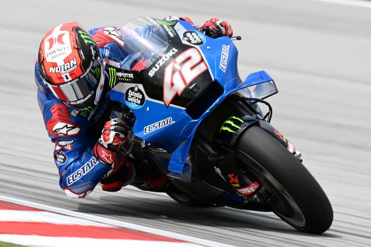 Alex Rins fuhr in die zweite Startreihe