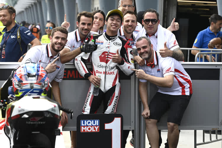 Pole-Position für das Rennen am Sonntag