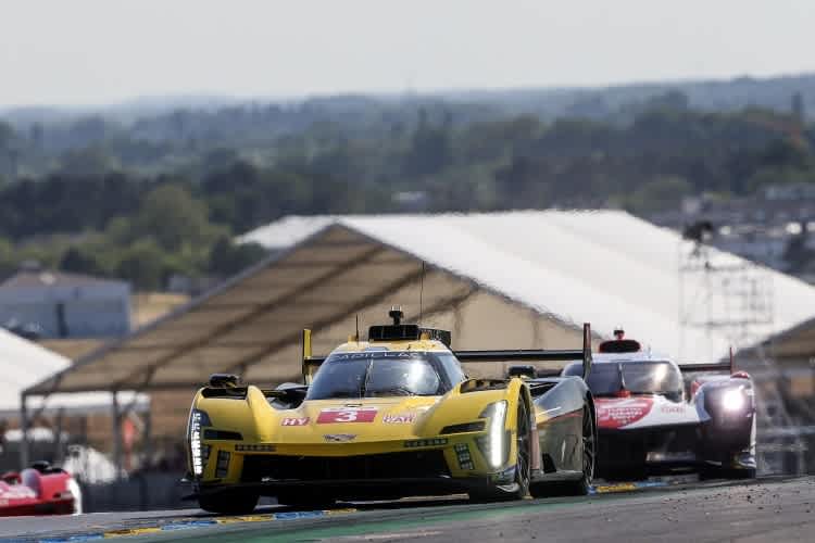 Der Cadillac V-Series.R beim Vortest 2023 in Le Mans