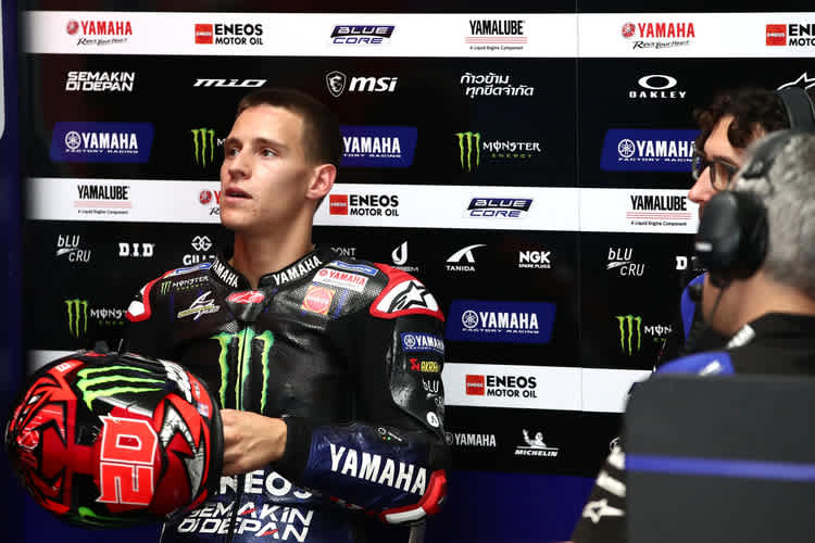 Fabio Quartararo fährt seit 2019 mit Helmen von Scorpion