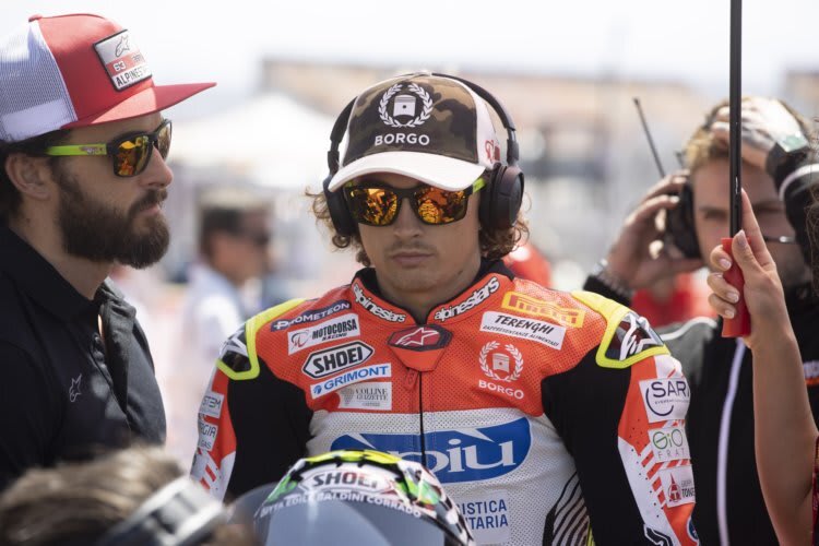 Axel Bassani zeigte im ersten Superbike-Lauf in San Juan ein starkes Rennen