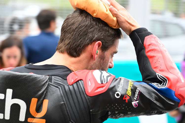 Cal Crutchlow versuchte, einen kühlen Kopf zu bewahren