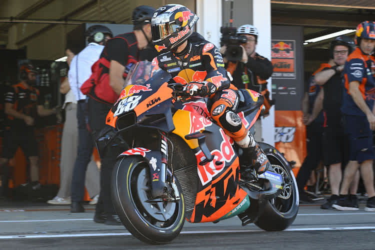 Miguel Oliveira verabschiedet sich in Valencia von KTM