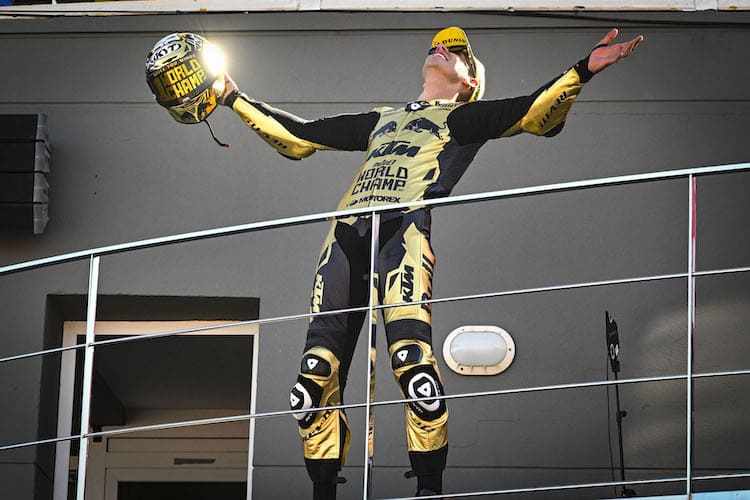 Augusto Fernández am Ziel seiner Träume