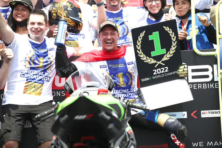 Domi Aegerter hatte 2022 zwei große Titel zu feiern