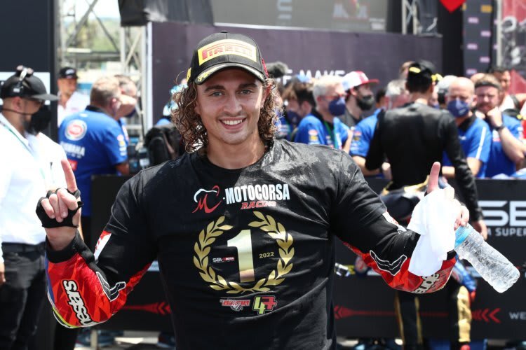 Jetzt fehlt Axel Bassani nur noch ein Superbike-Sieg