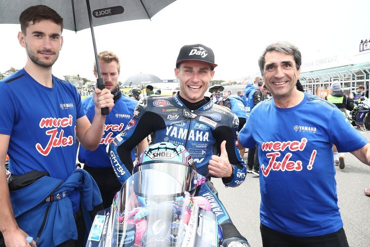 Jules Cluzel an seinem letzten Rennwochenende in der Supersport-WM